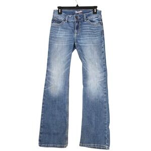 Wrangler Retro Mae Boot Cut Jeans Medium Wash Blue Women's 5x32